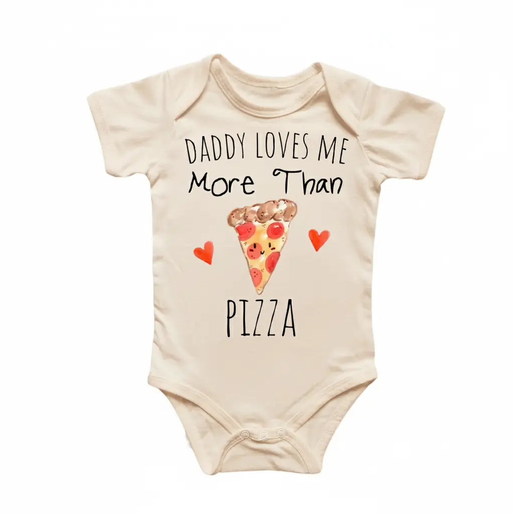 Pizza Love - Baby Boy Girl Clothes Infant Bodysuit Funny Cute Newborn  Funny Cute Onesie® | North Fork Forager LLC