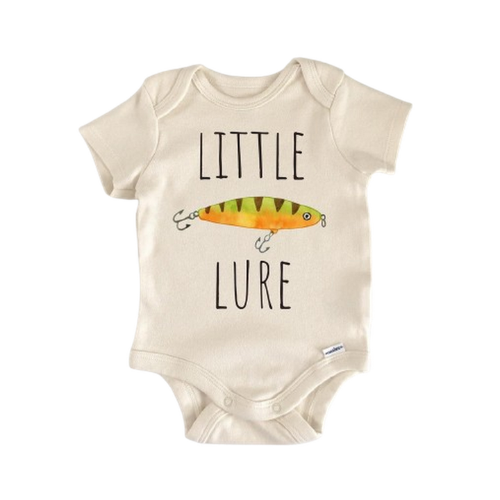 Little Lure Fishing - Baby Boy Girl Clothes Infant Bodysuit Funny Cute Newborn  Funny Cute Onesie® | North Fork Forager LLC