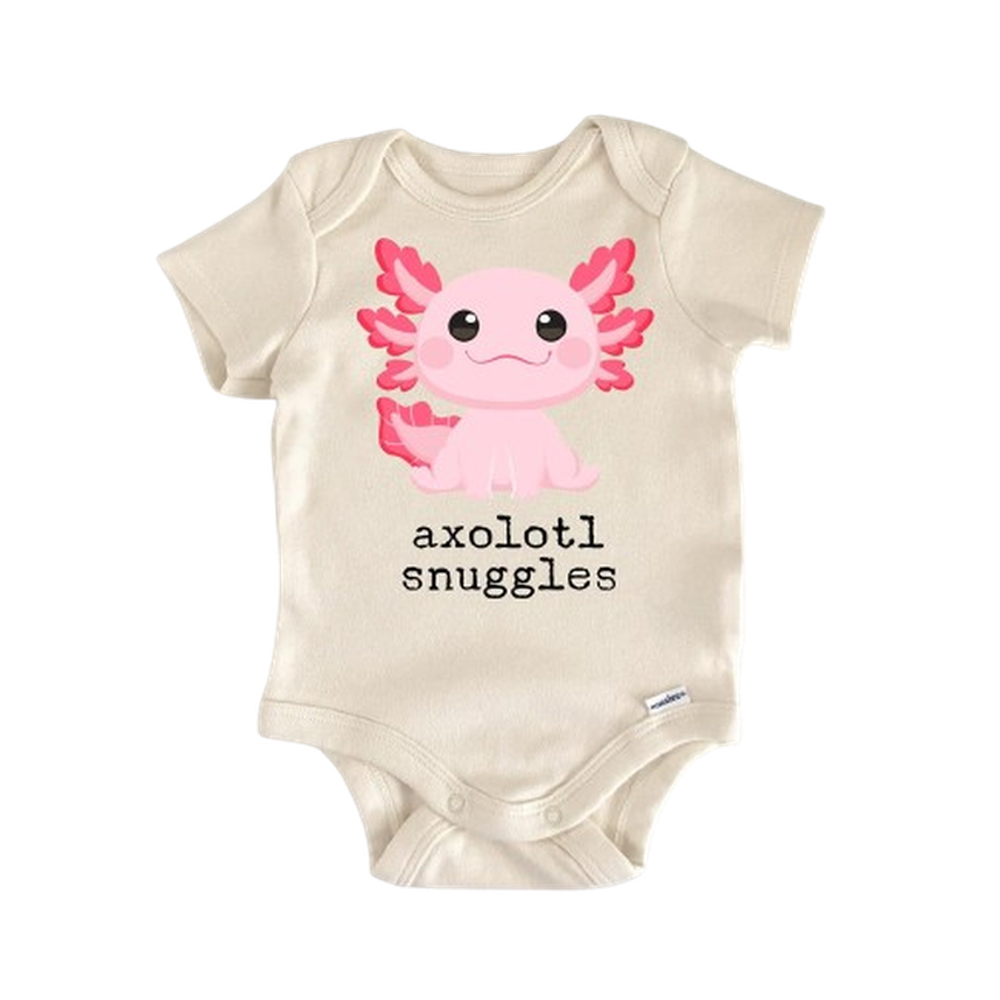 Axolotl Lizard Reptile - Baby Boy Girl Clothes Infant Bodysuit Funny Cute Newborn  Funny Cute Onesie® | North Fork Forager LLC