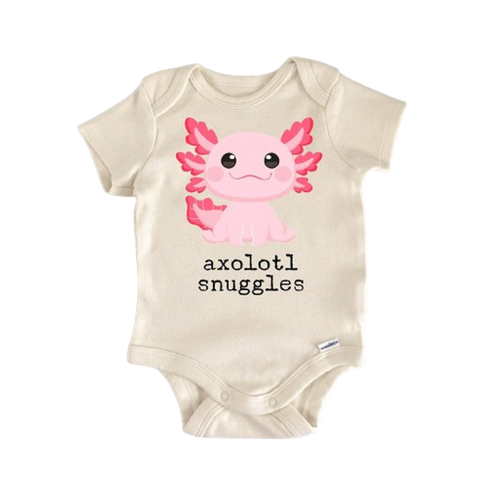 Axolotl Lizard Reptile - Baby Boy Girl Clothes Infant Bodysuit Funny Cute Newborn  Funny Cute Onesie® | North Fork Forager LLC