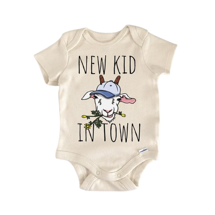 Goat Farm - Baby Boy Girl Clothes Infant Bodysuit Funny Cute Newborn  Funny Cute Onesie® | North Fork Forager LLC
