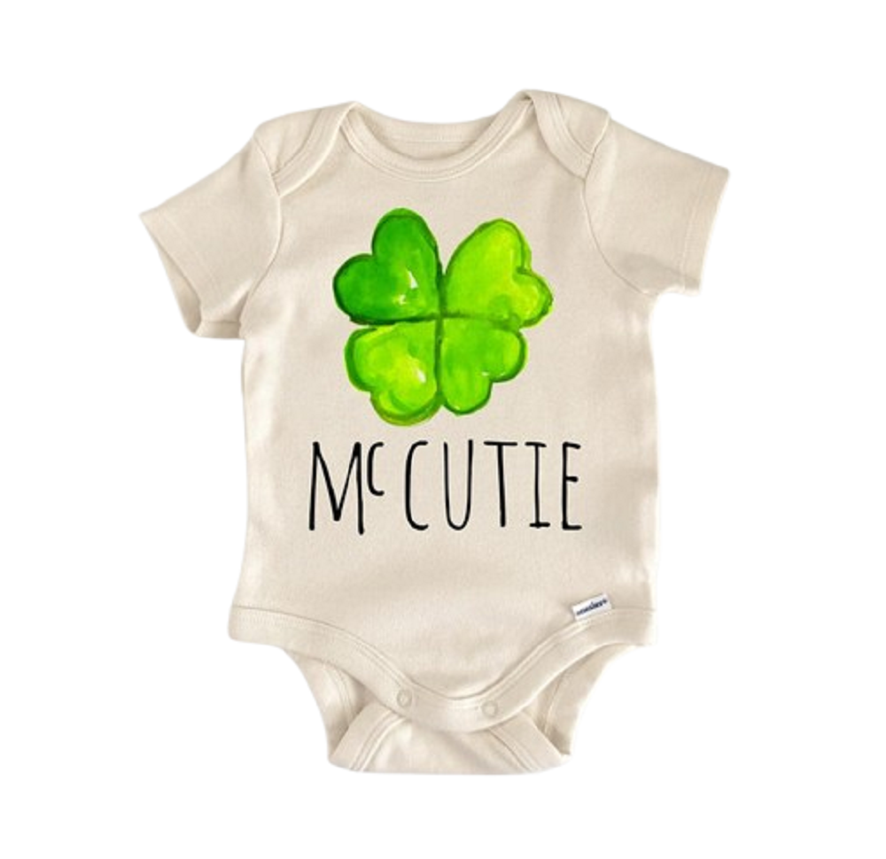 Irish Ireland St. Patricks Day - Baby Boy Girl Clothes Infant Bodysuit Funny Cute  Funny Cute Onesie® | North Fork Forager LLC