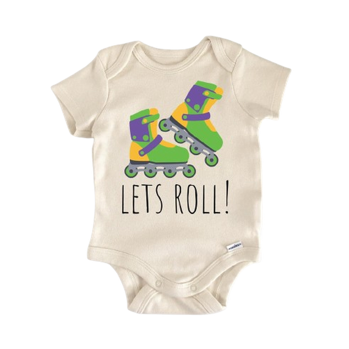 Roller Skate Inline - Baby Boy Girl Clothes Infant Bodysuit Funny Cute Newborn  Funny Cute Onesie® | North Fork Forager LLC