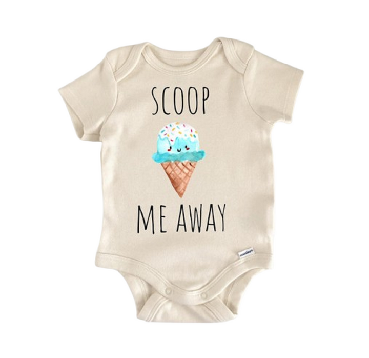 Ice Cream Summer - Baby Boy Girl Clothes Infant Bodysuit Funny Cute Newborn