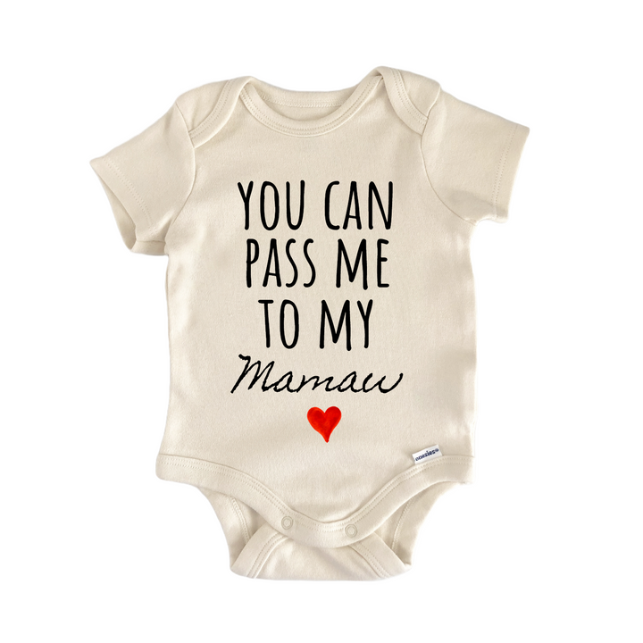 Mamaw Announcement Baby Gift Baby Onesie®