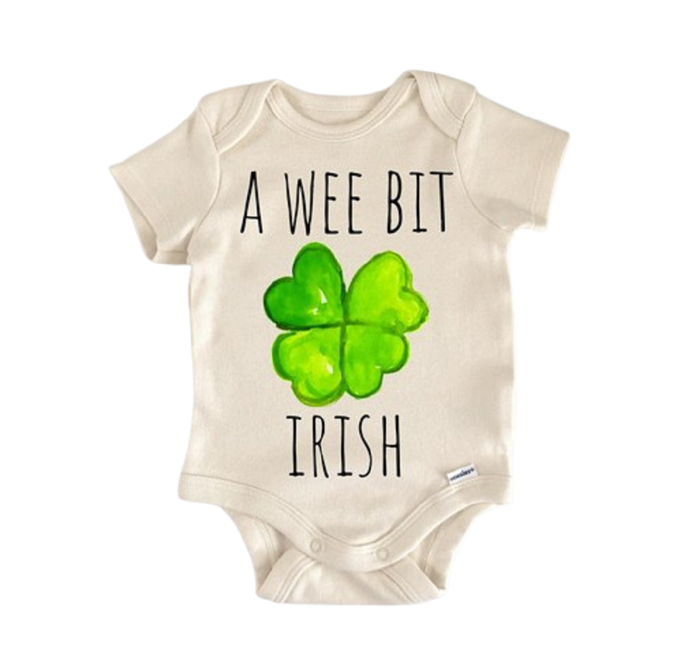 Irish Ireland St. Patricks Day - Baby Boy Girl Clothes Infant Bodysuit Funny Cute  Funny Cute Onesie® | North Fork Forager LLC