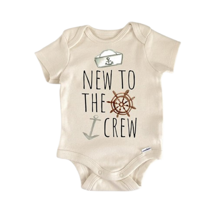 Boating Boat Nautical Beach - Baby Boy Girl Clothes Infant Bodysuit Funny Cute Newborn