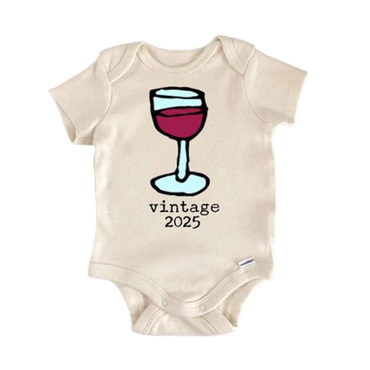 Wine Grapes Vintage - Baby Boy Girl Clothes Infant Bodysuit Funny Cute Newborn  Funny Cute Onesie® | North Fork Forager LLC