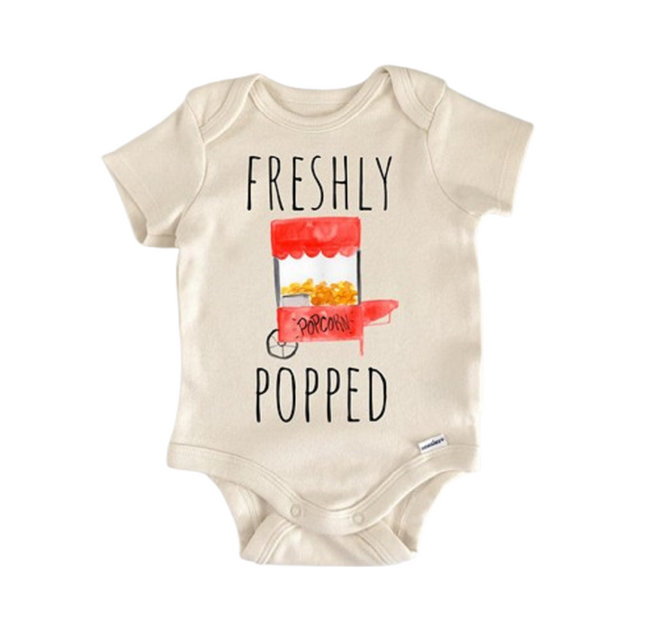 Popcorn Movie Tv - Baby Boy Girl Clothes Infant Bodysuit Funny Cute Newborn