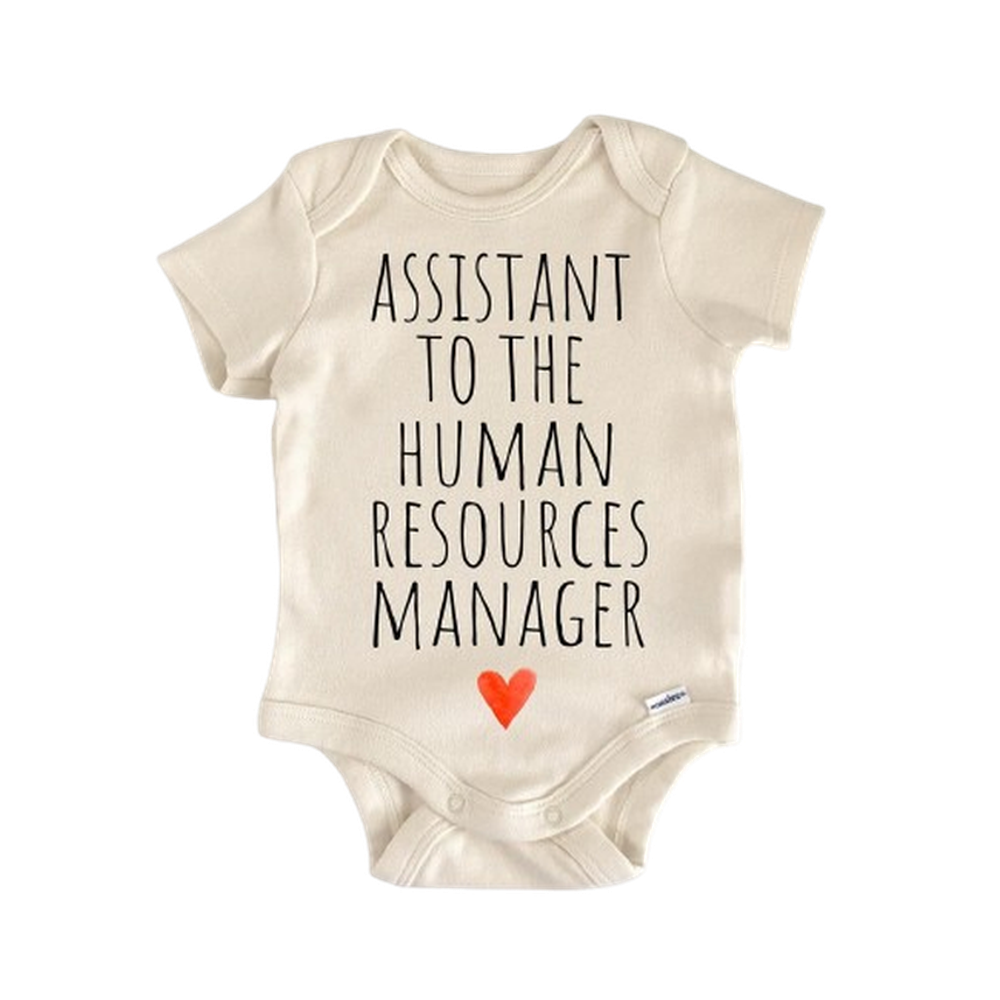 Hr Manager Human Resources - Baby Boy Girl Clothes Infant Bodysuit Funny Cute Newborn  Funny Cute Onesie® | North Fork Forager LLC