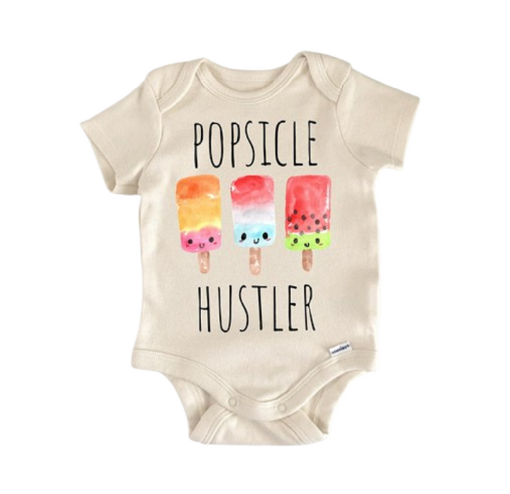 Popsicle Ice Pop July 4th - Baby Boy Girl Clothes Infant Bodysuit Funny Cute Newborn