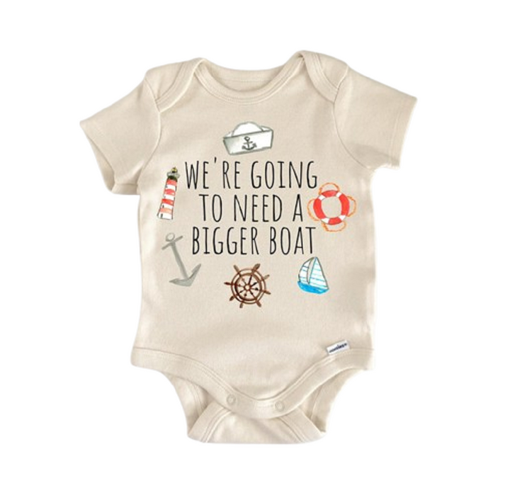 Boating Nautical Boat Beach - Baby Boy Girl Clothes Infant Bodysuit Funny Cute Newborn
