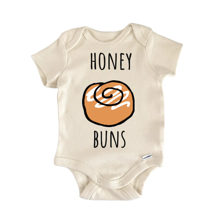 Honey Buns Cinnamon Roll Bakery Infant Gift Baby Bodysuit