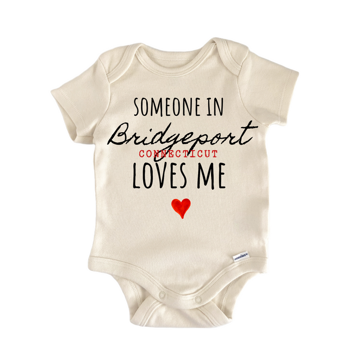 Bridgeport Connecticut Baby Gift Baby Bodysuit