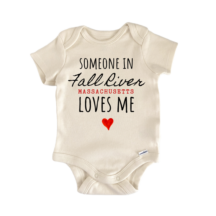 Fall River Massachusetts Baby Gift Baby Bodysuit