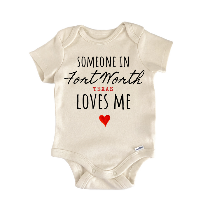 Fort Worth Texas Infant Gift Baby Bodysuit