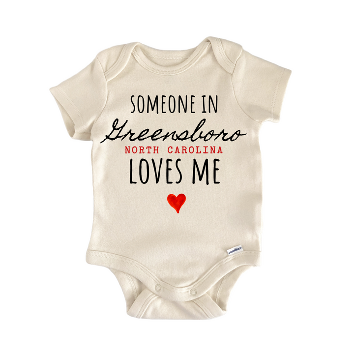 Greensboro North Carolina Baby Gift Baby Bodysuit