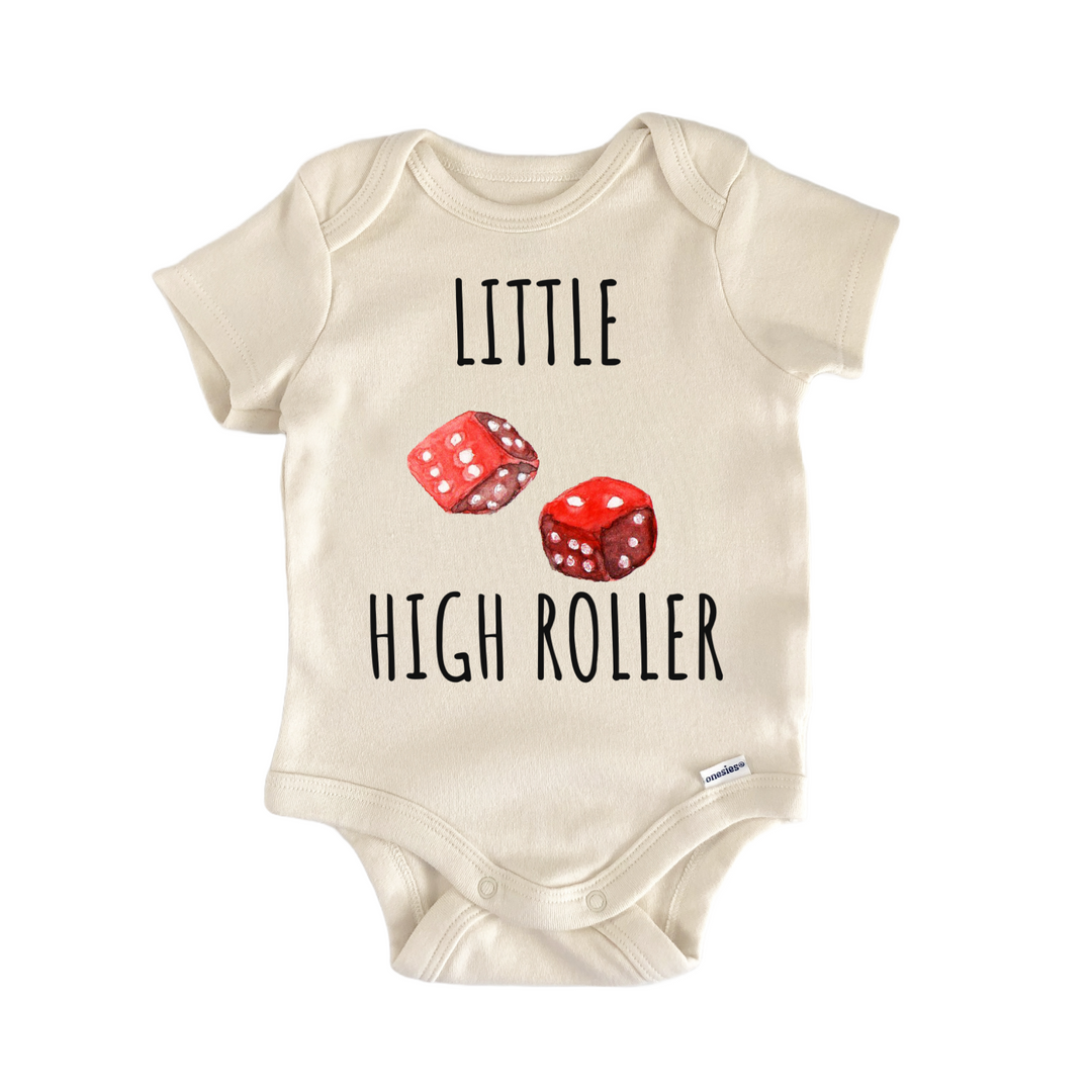 High Roller Casino Las Vegas Dice Baby Gift Baby Bodysuit