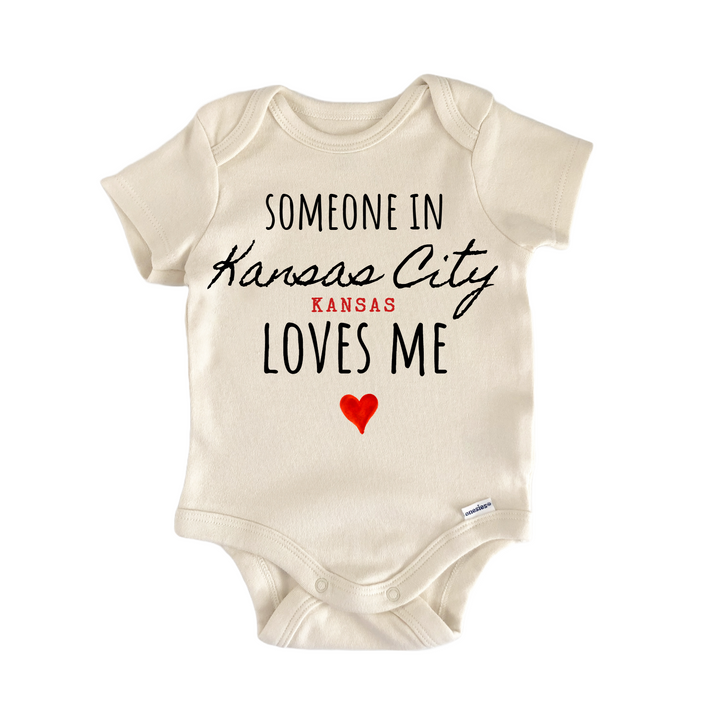 Kansas City Kansas Baby Gift Baby Bodysuit