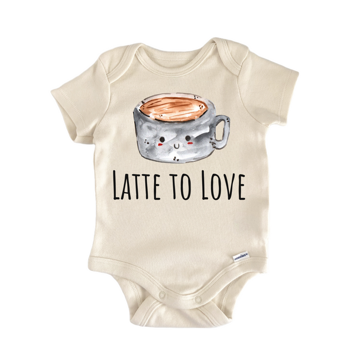 Coffee Espresso Bean Baby Gift Baby Bodysuit