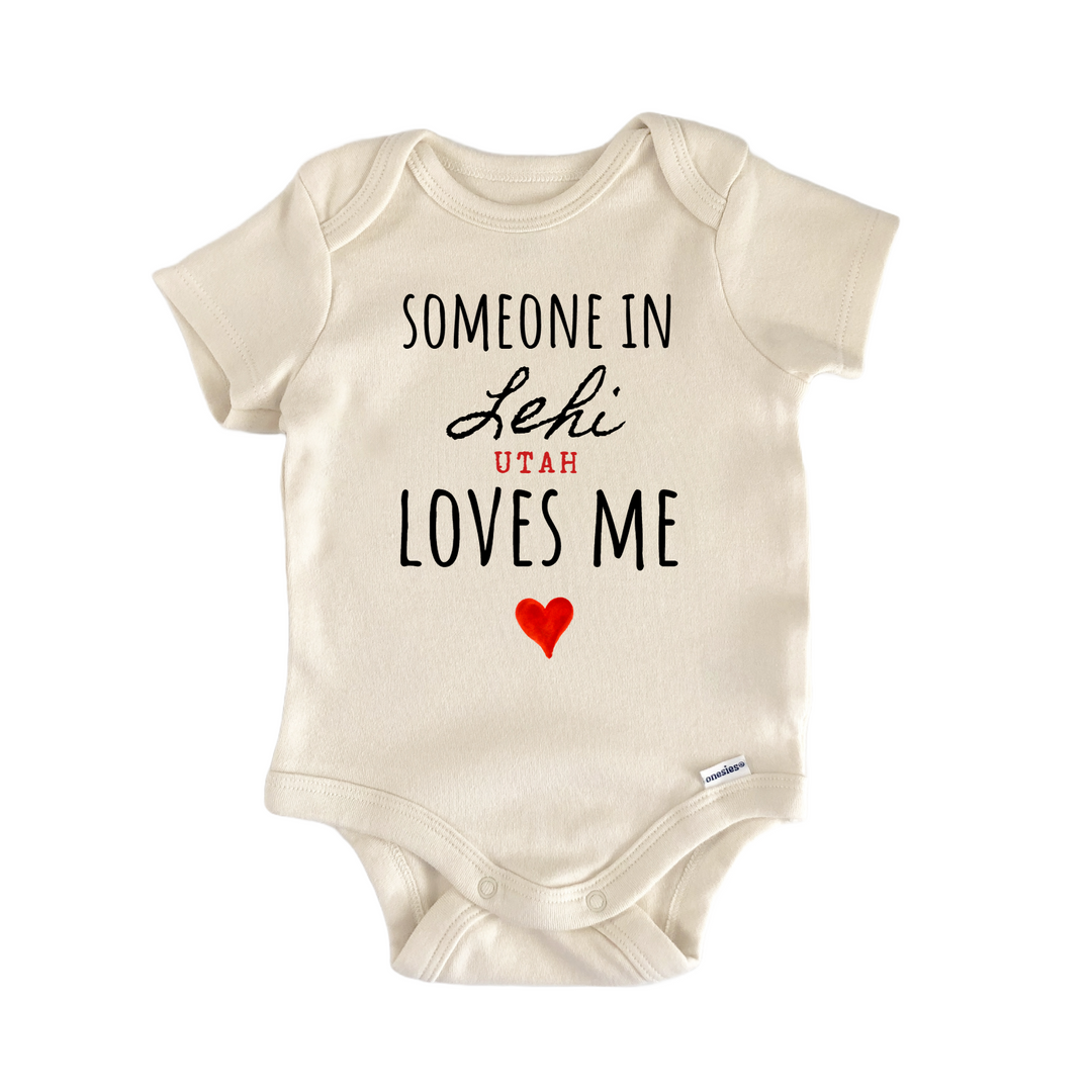Lehi Utah Baby Gift Baby Bodysuit