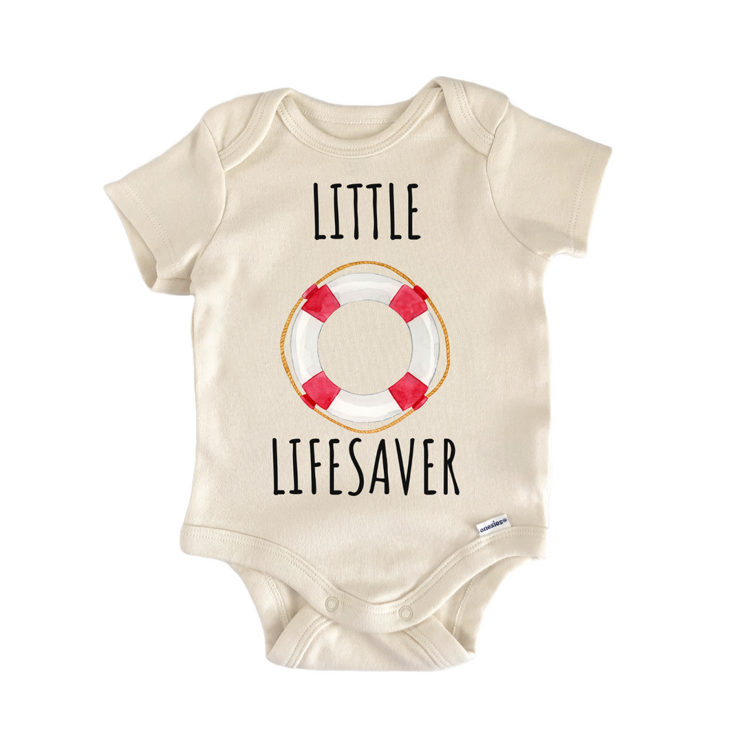 Life Ring Lifesaver Lifeguard Baby Gift Baby Bodysuit