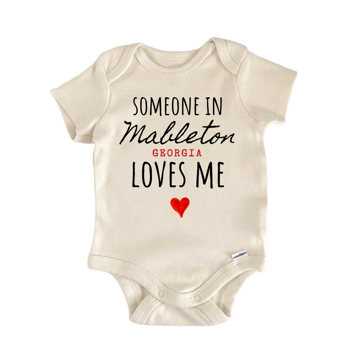 Mableton Georgia Baby Gift Baby Bodysuit