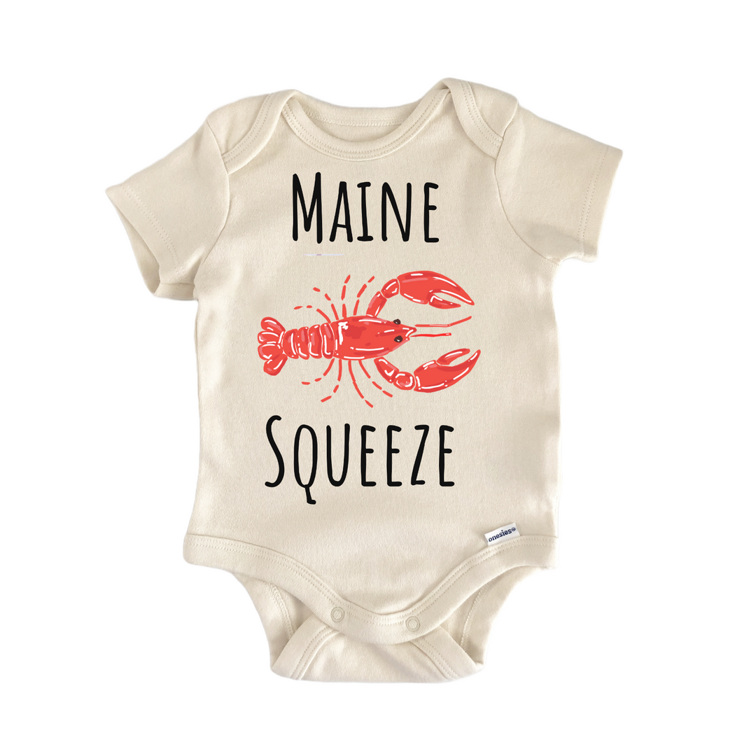 Maine Lobster Seafood Foodie Baby Gift Baby Bodysuit