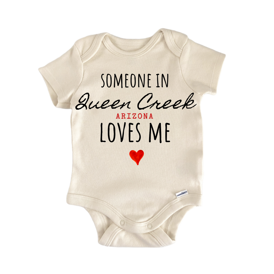 Queen Creek Arizona Baby Gift Baby Bodysuit