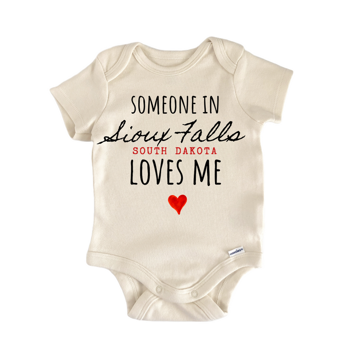 Sioux Falls South Dakota Baby Gift Baby Bodysuit