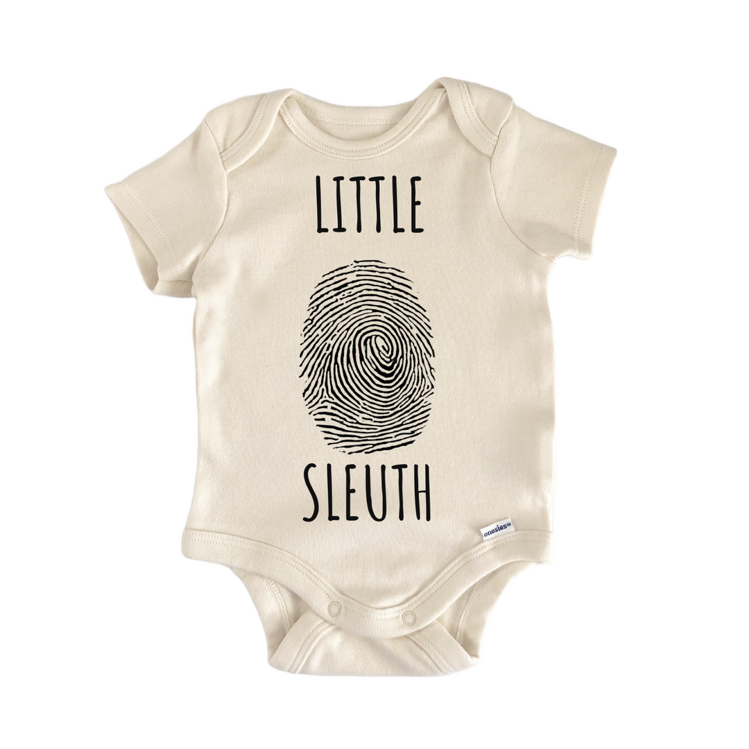 Sleuth True Crime Documentary Baby Gift Baby Bodysuit