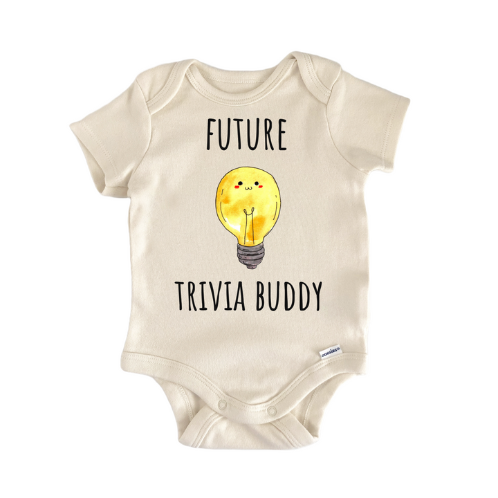Trivia Buddy Quiz Game Night Board Games Baby Gift Baby Bodysuit