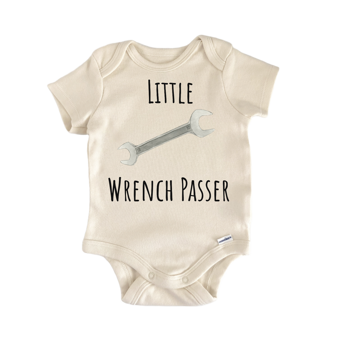 Wrench Passer Mechanic Tools Baby Gift Baby Bodysuit