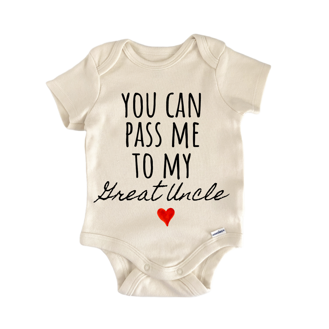 Great Uncle Announcement Baby Gift Baby Bodysuit