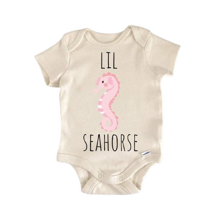 Seahorse Sea Horse Ocean - Baby Boy Girl Clothes Infant Bodysuit Funny Cute Newborn  Funny Cute Onesie® | North Fork Forager LLC