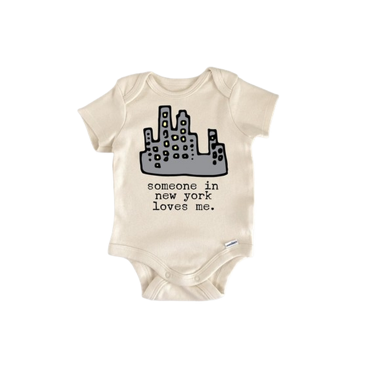 New York City Skyline - Baby Boy Girl Clothes Infant Bodysuit Funny Cute Newborn  Funny Cute Onesie® | North Fork Forager LLC