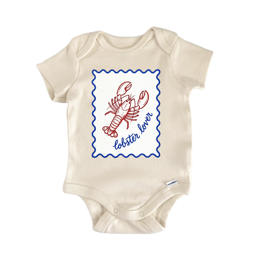 Lobster Lover Stamp Baby Gift Baby Onesie®