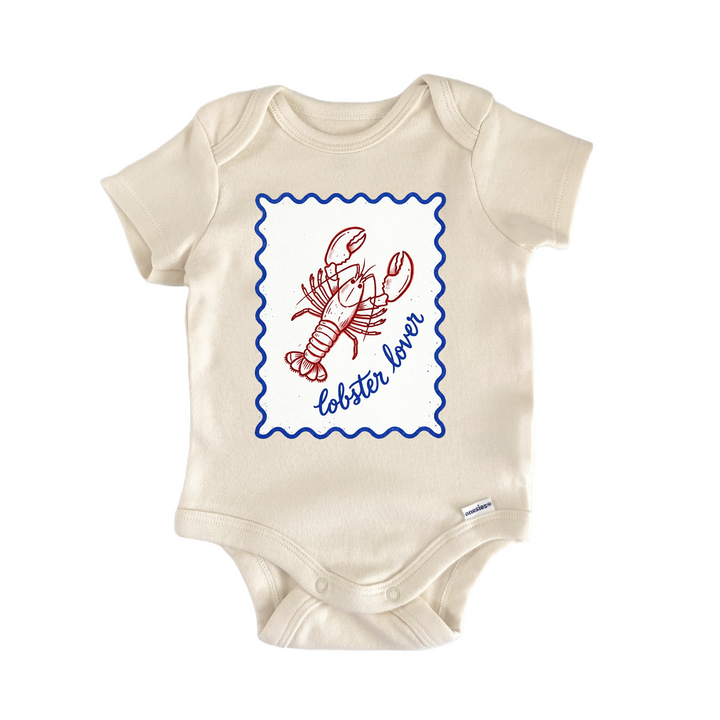 Lobster Lover Stamp Baby Gift Baby Onesie®