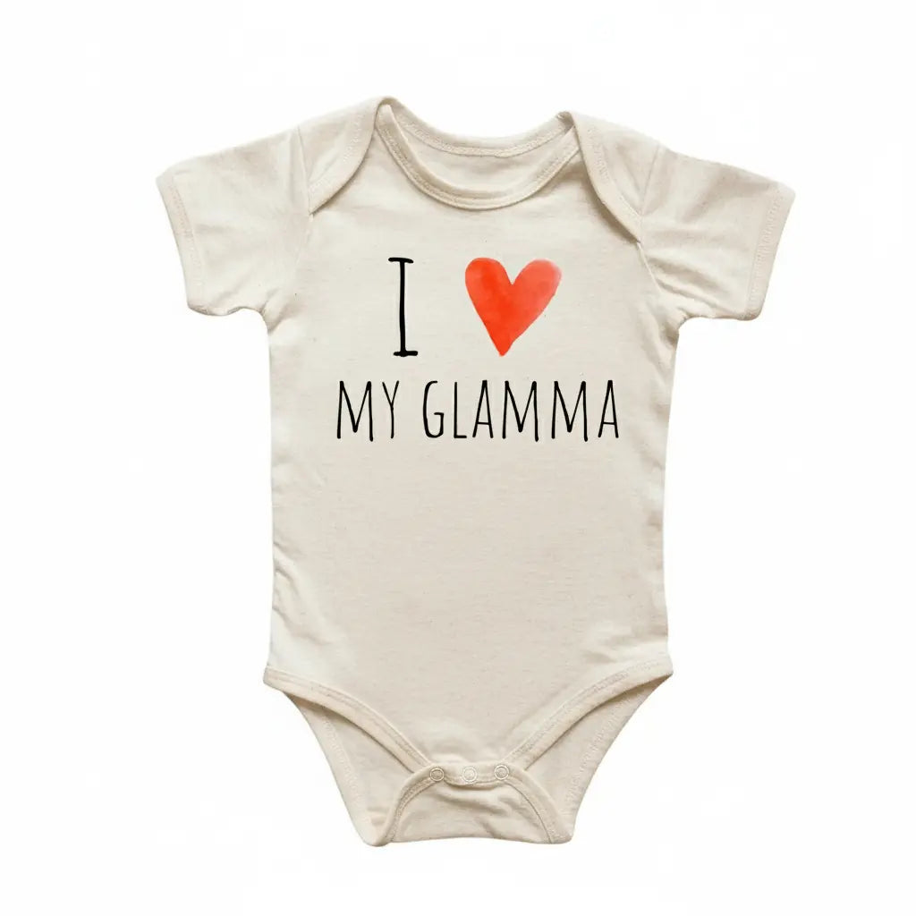 Glamma Grandma - Baby Boy Girl Clothes Infant Onesie® Funny Cute Newborn GS1  Funny Cute Onesie® | North Fork Forager LLC