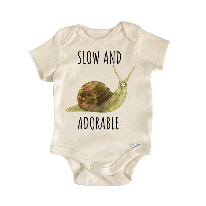 Slow Snail Baby Gift Baby Onesie®