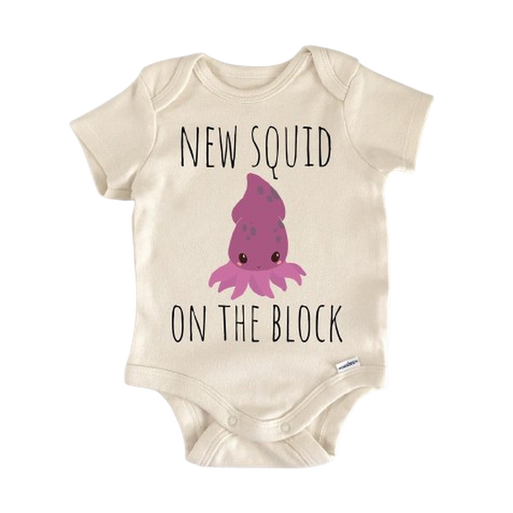Squid Octopus Ocean - Baby Boy Girl Clothes Infant Bodysuit Funny Cute Newborn  Funny Cute Onesie® | North Fork Forager LLC