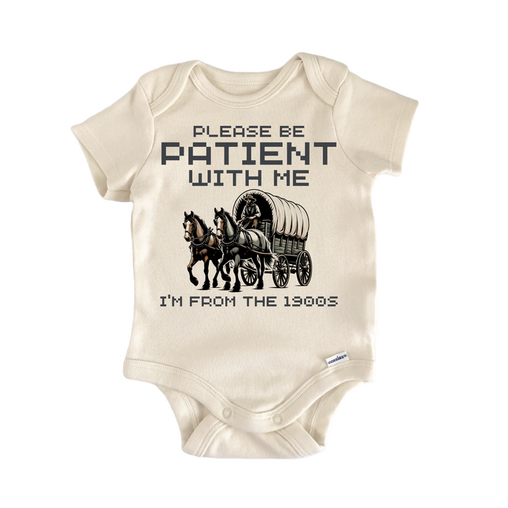 1900S Patient Old Soul Newborn Baby Onesie® Onesie®