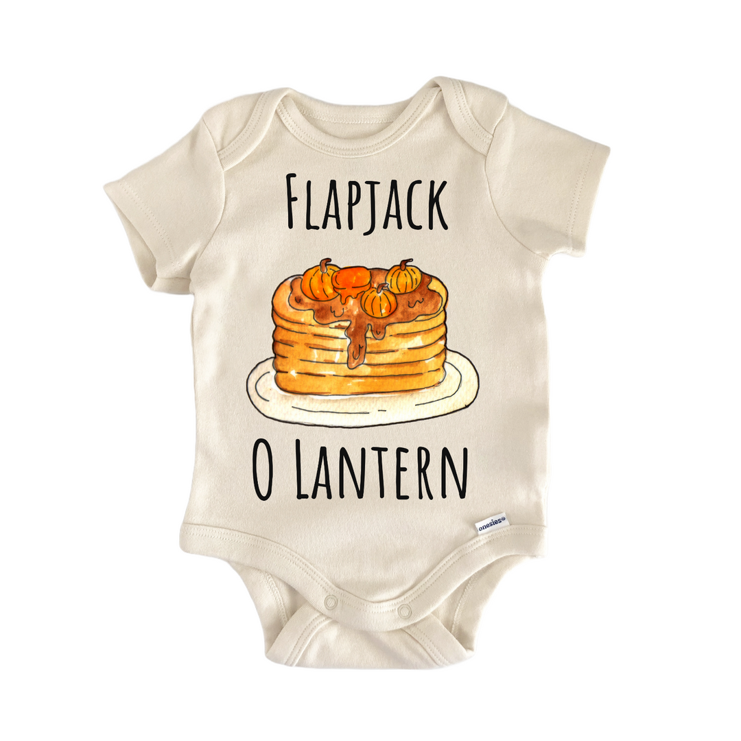 Pancakes Breakfast Brunch Pumpkin Halloween Baby Gift Baby Onesie®