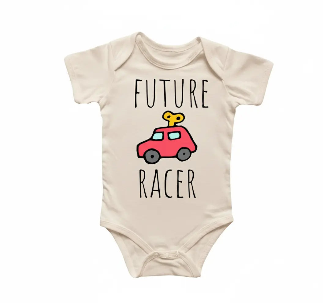Racing Racer Racecar - Baby Boy Girl Clothes Infant Bodysuit Funny Cute Newborn  Funny Cute Onesie® | North Fork Forager LLC