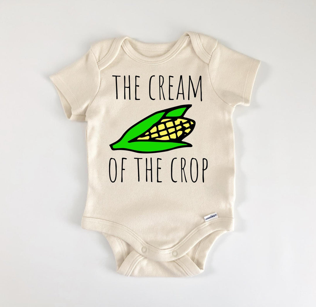 Corn Farm Vegetable - Baby Boy Girl Clothes Infant Bodysuit Funny Cute Newborn  Funny Cute Onesie® | North Fork Forager LLC
