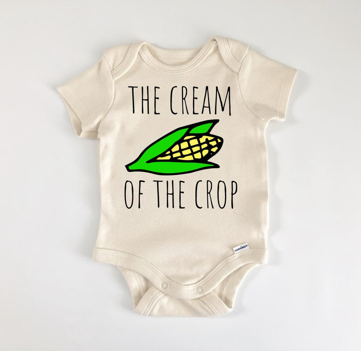 Corn Farm Vegetable - Baby Boy Girl Clothes Infant Bodysuit Funny Cute Newborn  Funny Cute Onesie® | North Fork Forager LLC