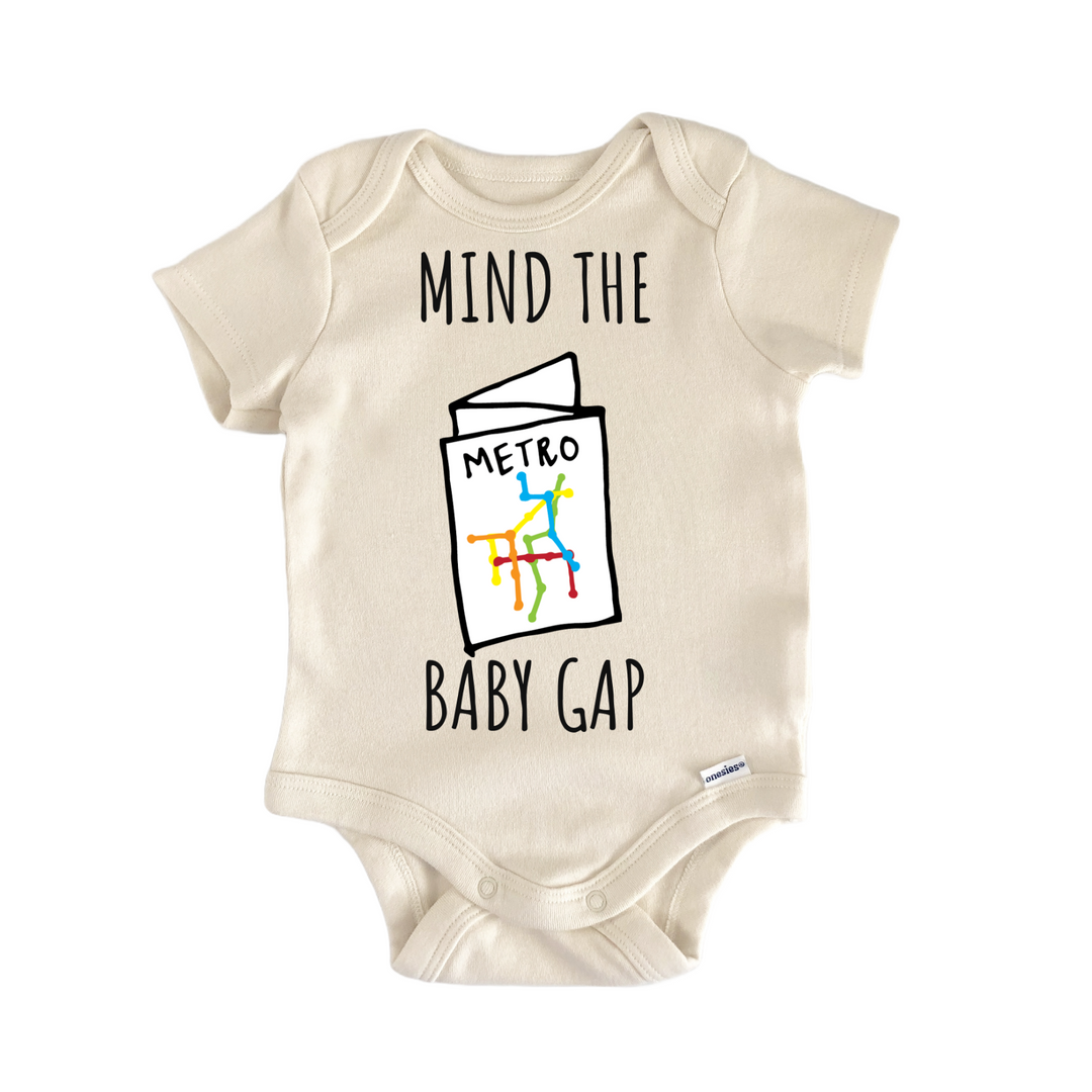 Metro Subway NYC New York Baby Gift Baby Onesie®