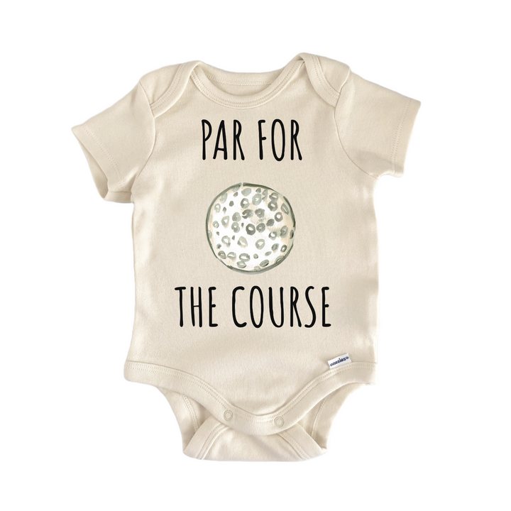 Golf Par Course Golfer Golfing Infant Gift Baby Onesie®