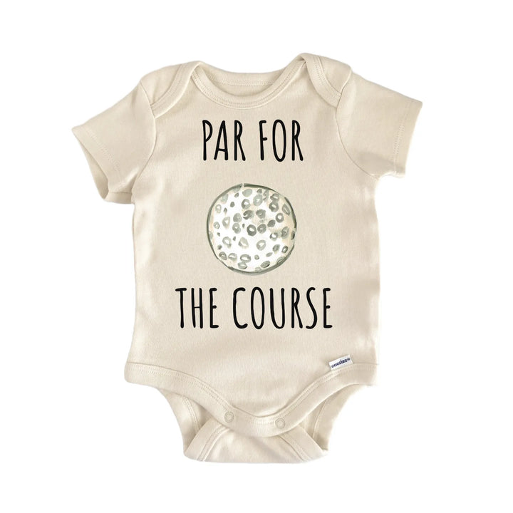 Golf Par Course Golfer Golfing Infant Gift Baby Bodysuit