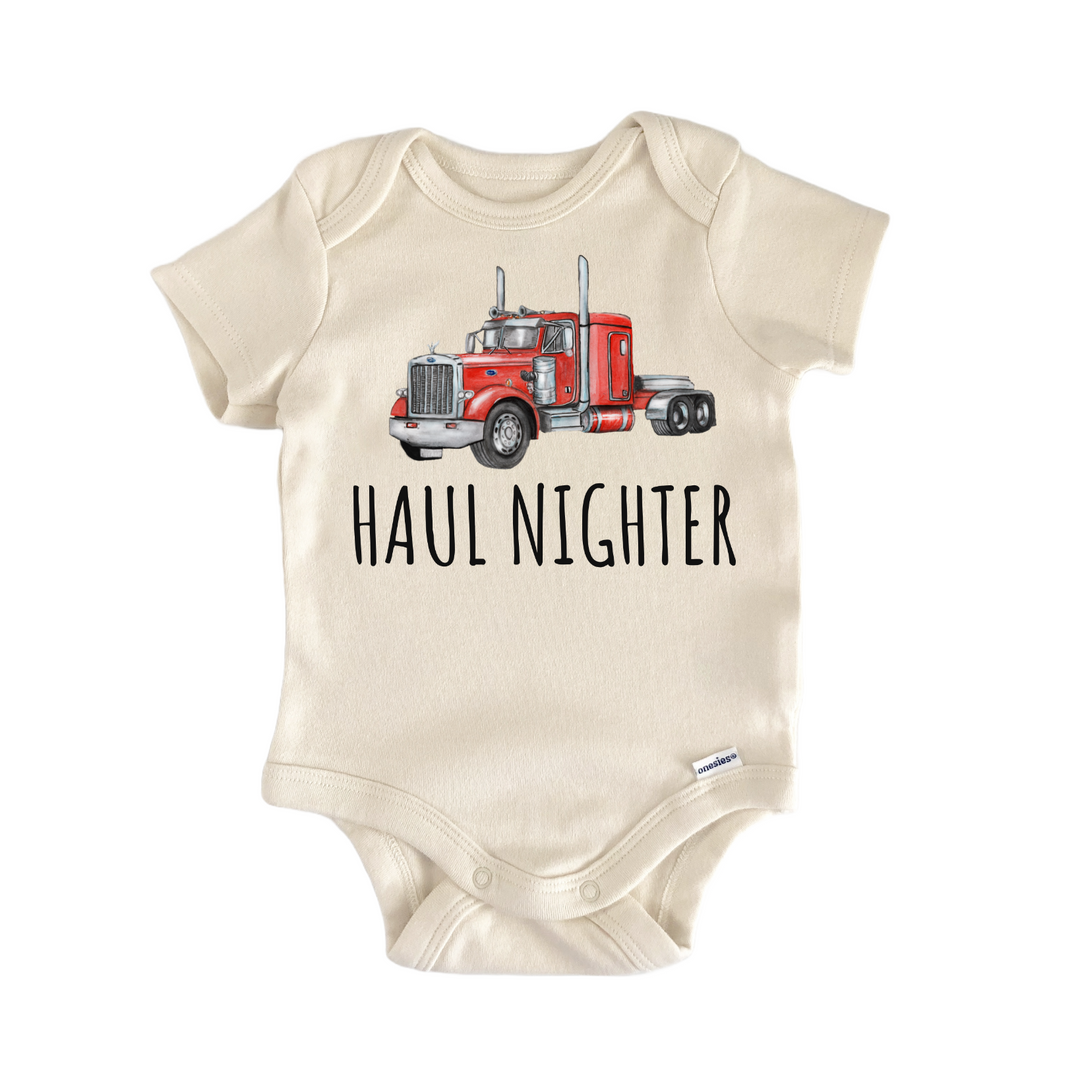 Semi Truck Tractor Trucker Baby Gift Baby Onesie®